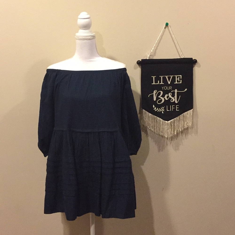 NWT Free People Off The Shoulder Dress